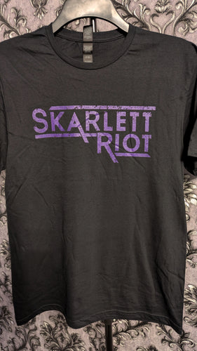 Skarlett Riot Purple Logo T-Shirt