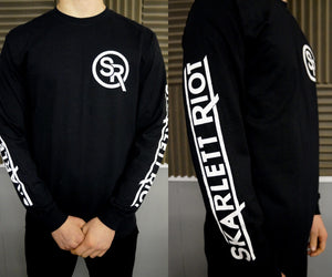 Skarlett Riot Emblem Long Sleeve with Sleeve Print